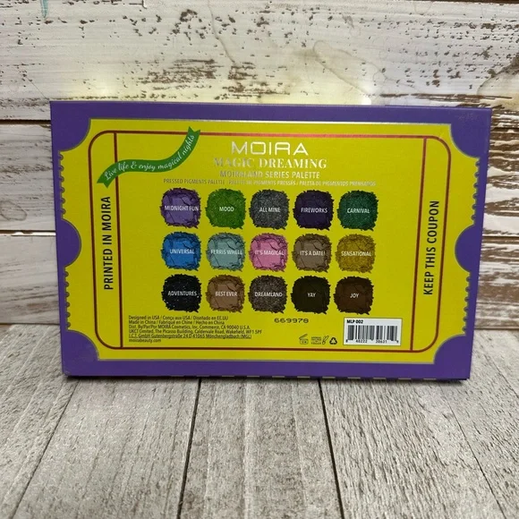 Moira brand new Magic Dreaming moiraland series palette pressed pigments make up - Picture 3 of 3